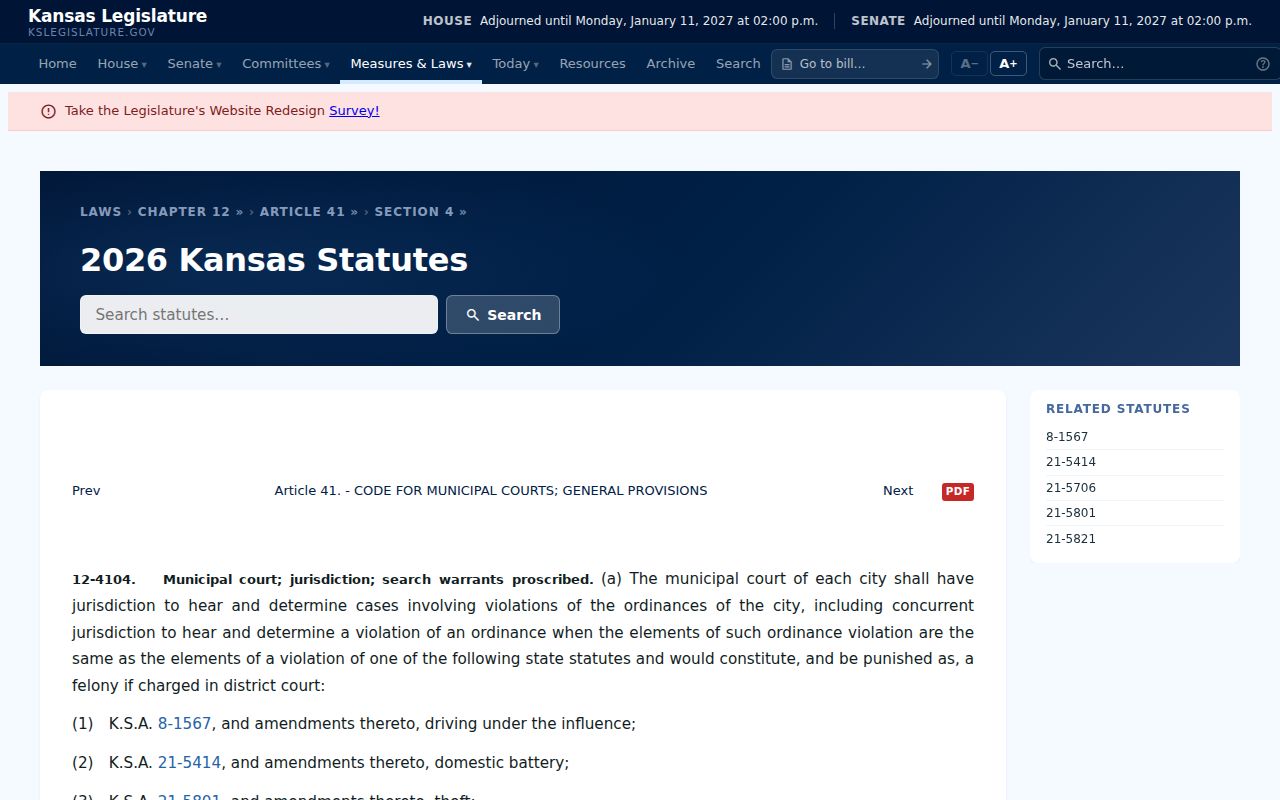 Grenola court docket municipal jurisdiction law